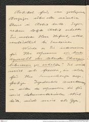 Nachlass Franz Steindachner, Brief von Oscar de Beaux an Franz Steindachner (15.07.1912), Inv.Nr. 100.05, Seite 2